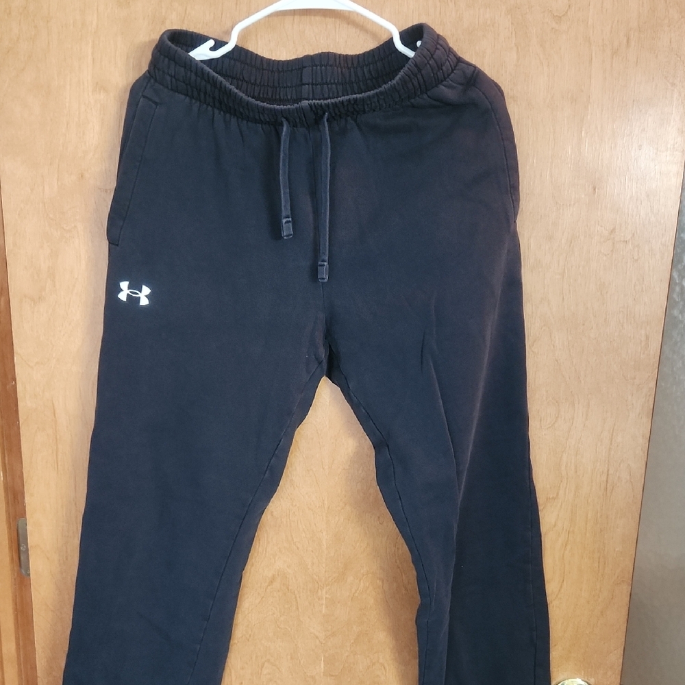 Under Armour Mens Sweatpants Black